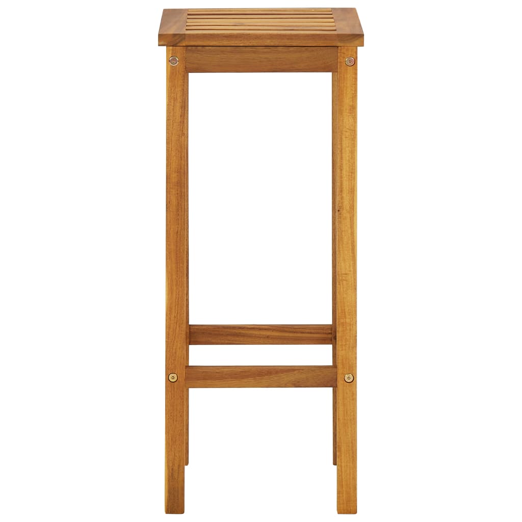 vidaXL 3-tlg. Balkon-Bar-Set Massivholz Akazie