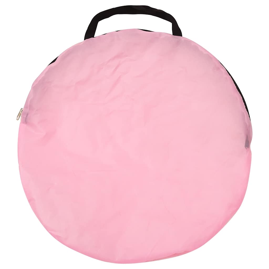vidaXL Kinder-Spielzelt mit 250 Bällen Rosa 100x100x127 cm