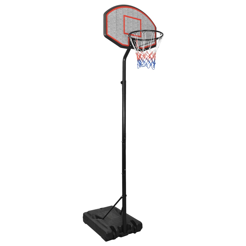 vidaXL Basketballständer Weiß 282-352 cm Polyethylen