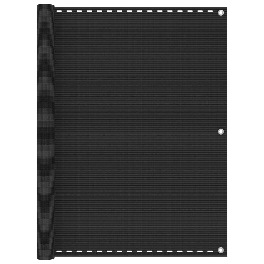 vidaXL Balkon-Sichtschutz Anthrazit 75x300 cm HDPE