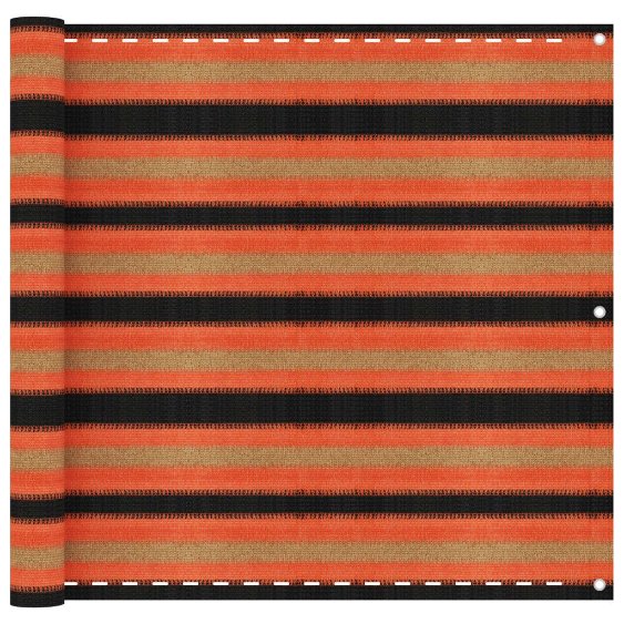 vidaXL Balkon-Sichtschutz Anthrazit 75x300 cm HDPE