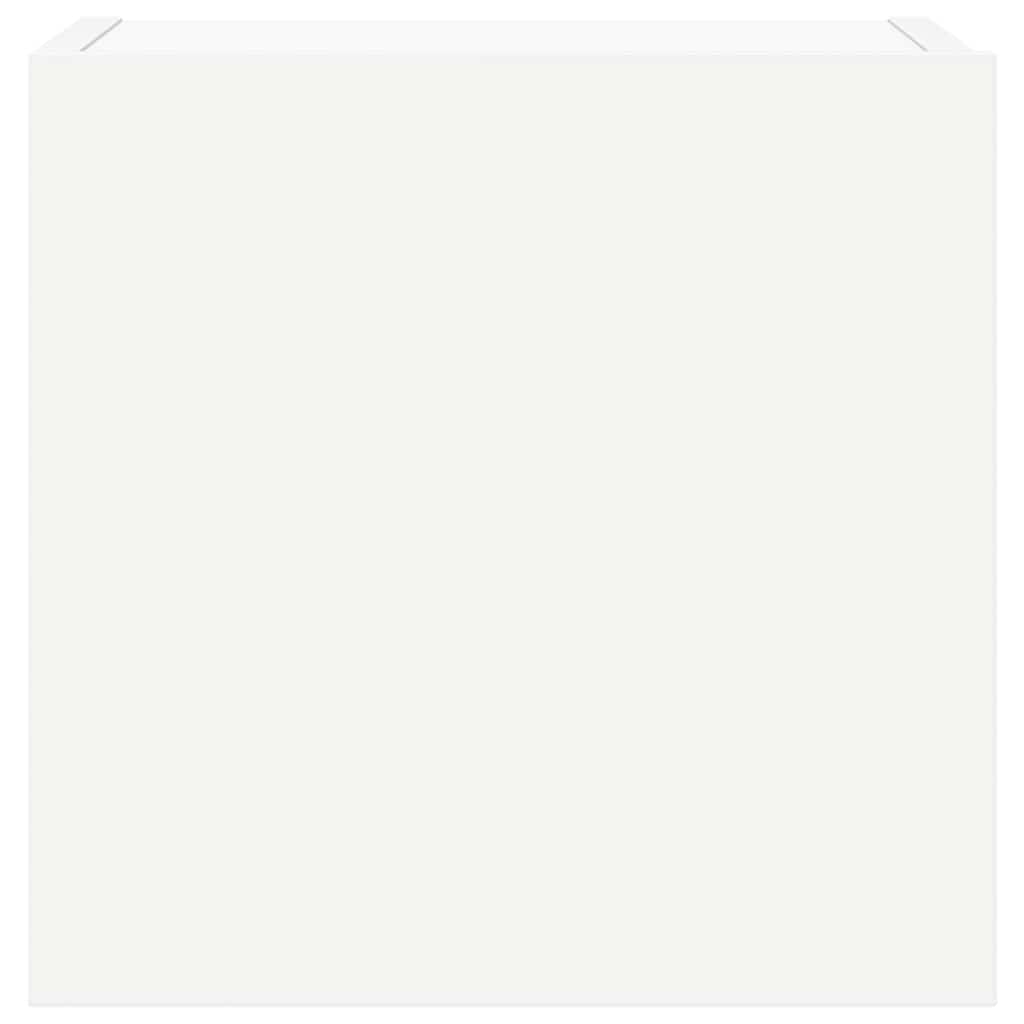 vidaXL 7-tlg. TV-Schrank-Set Weiß Holzwerkstoff