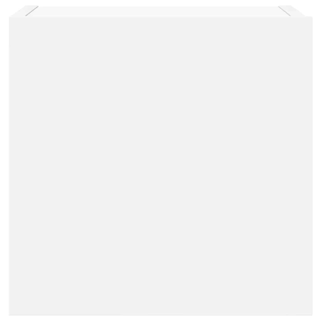 vidaXL 7-tlg. TV-Schrank-Set Weiß Holzwerkstoff