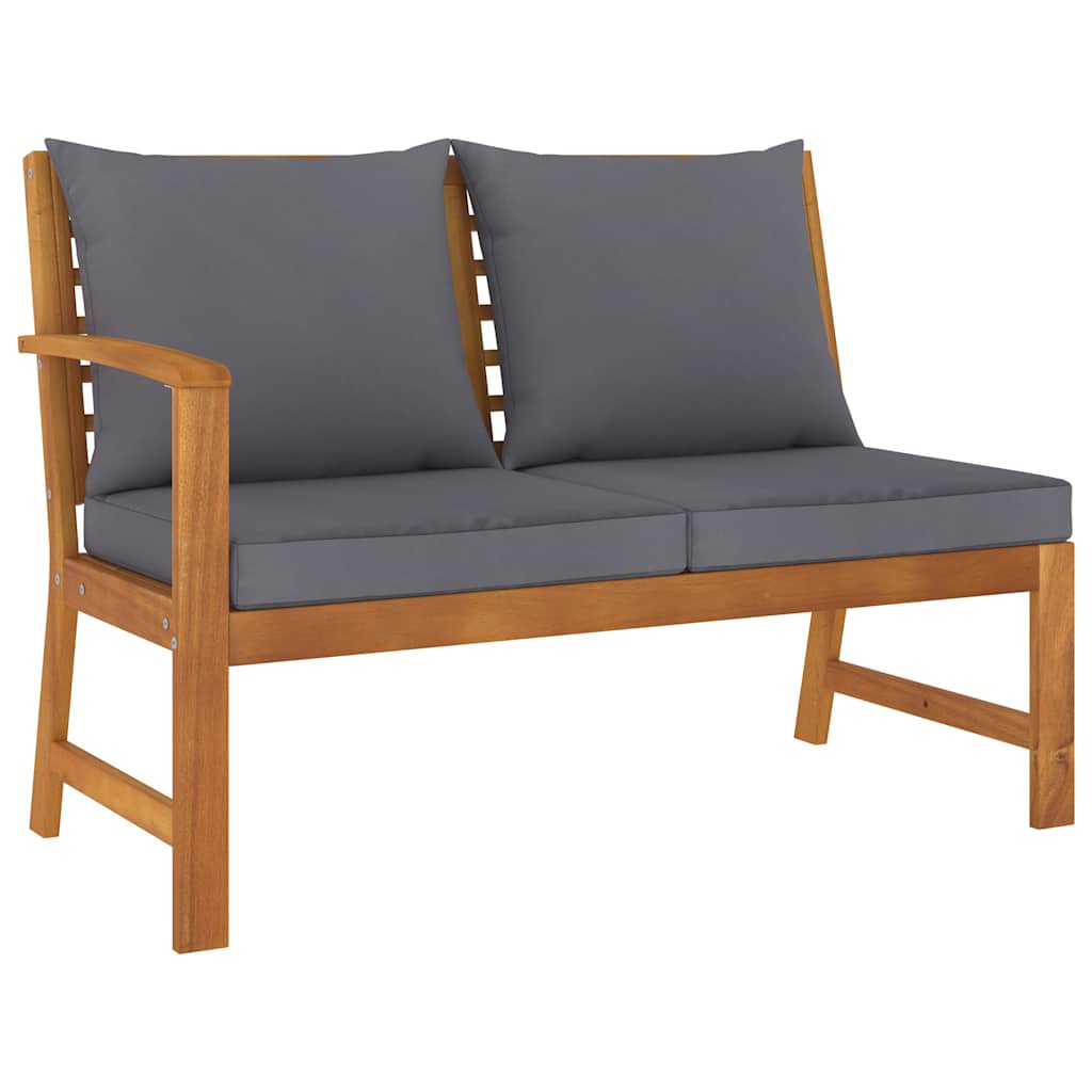 vidaXL Couchtisch 100x50x33 cm Massivholz Akazie