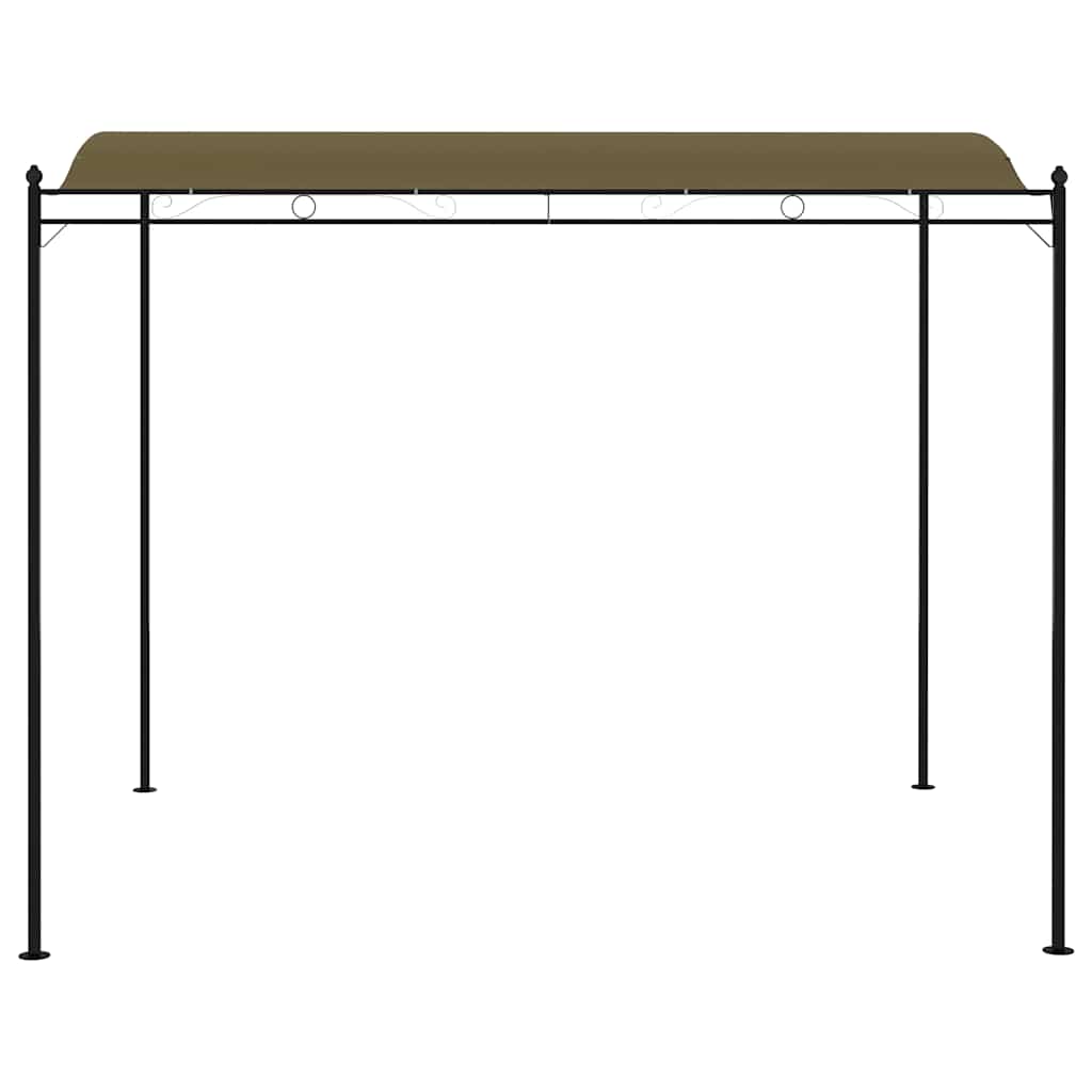 vidaXL Pavillon 3x2,4 m Taupe 180 g/m²
