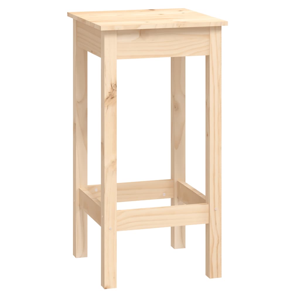 vidaXL 9-tlg. Bar-Set Massivholz Kiefer