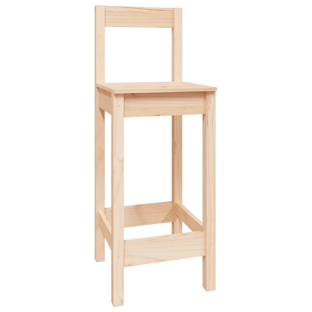 vidaXL 5-tlg. Bar-Set Massivholz Kiefer