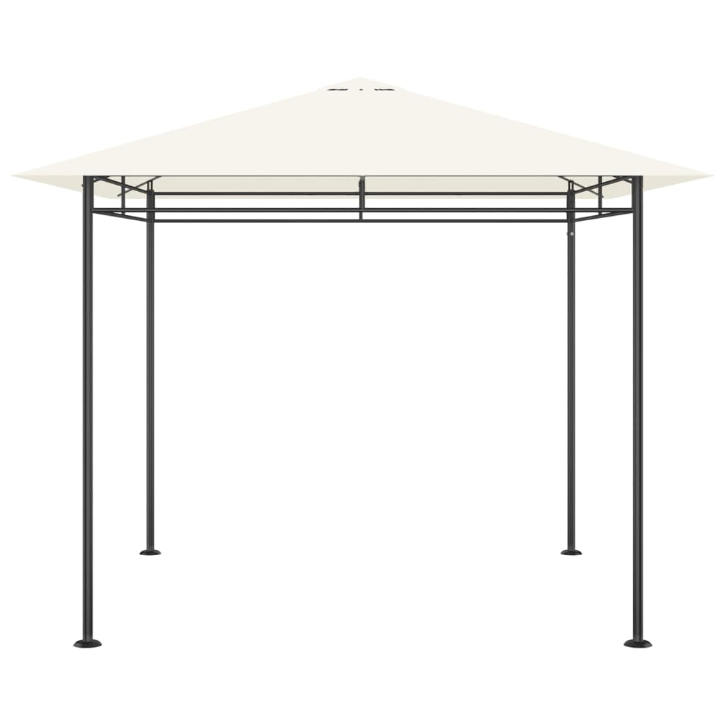 vidaXL Pavillon 3x3x2,7 m Creme 180 g/m²