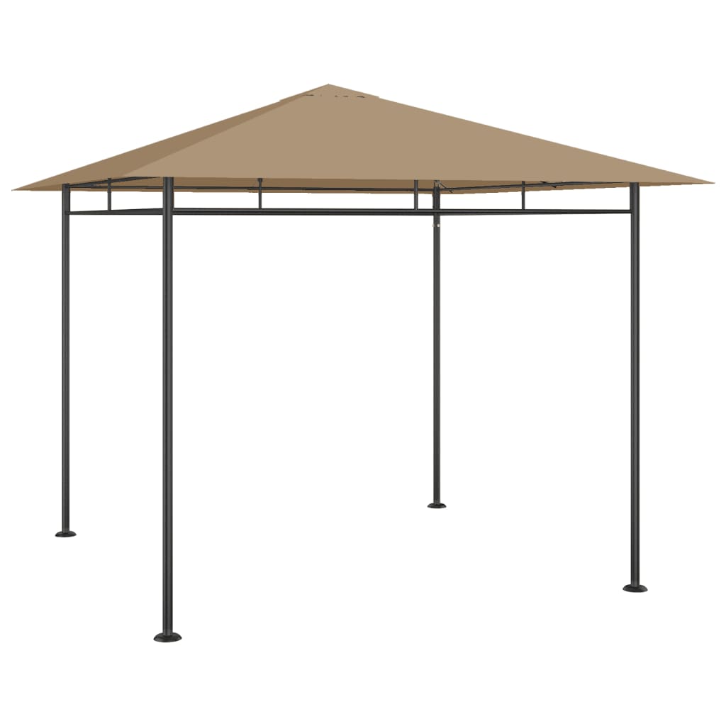 vidaXL Pavillon 3x3x2,7 m Creme 180 g/m²