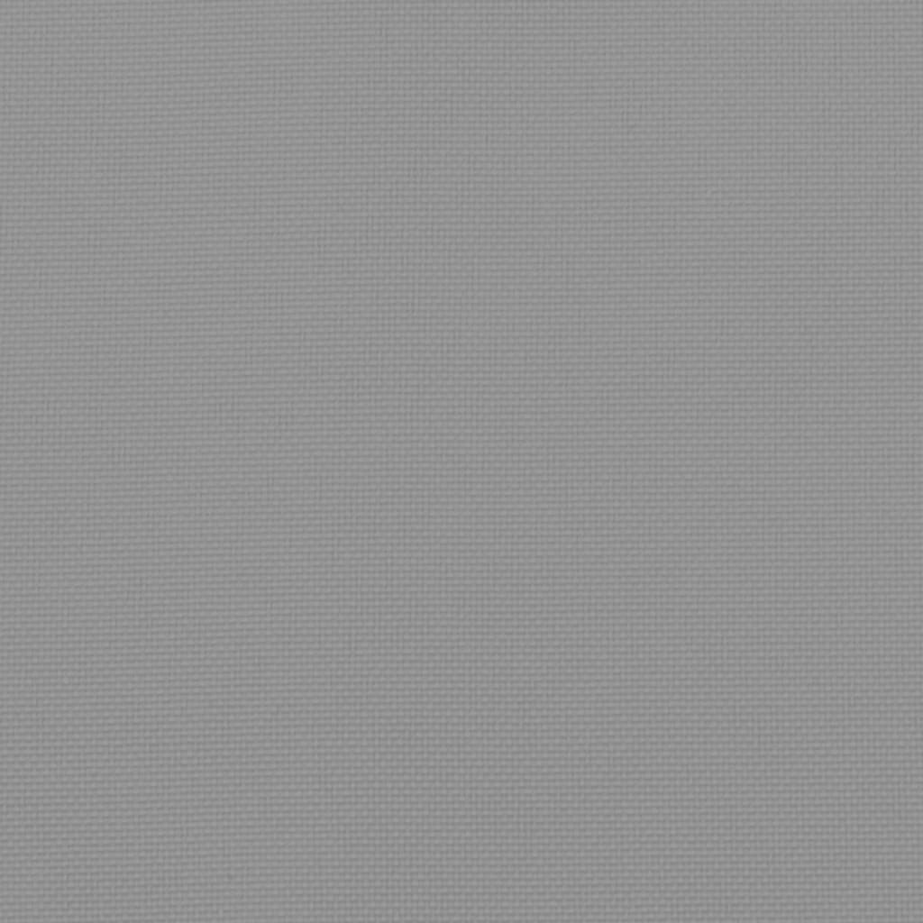 vidaXL Palettenkissen Grau 50x40x12 cm Stoff