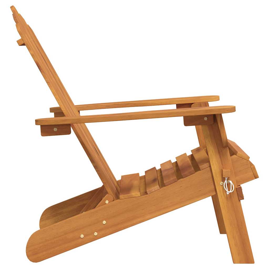 vidaXL Adirondack-Gartenstühle 2 Stk. Massivholz Akazie
