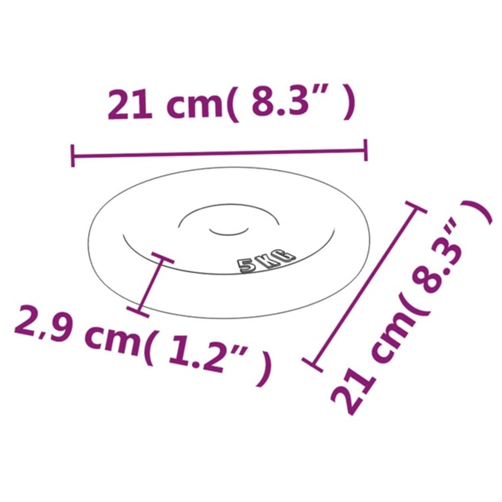 vidaXL Kurzhantel mit Hantelscheiben 40 kg Gusseisen & Stahl verchromt