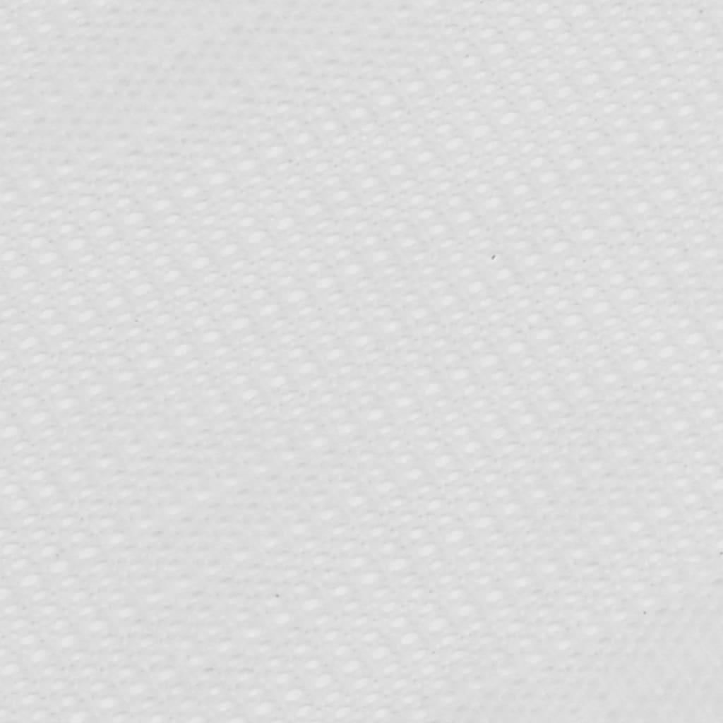 vidaXL Zeltteppich 100x500 cm Weiß