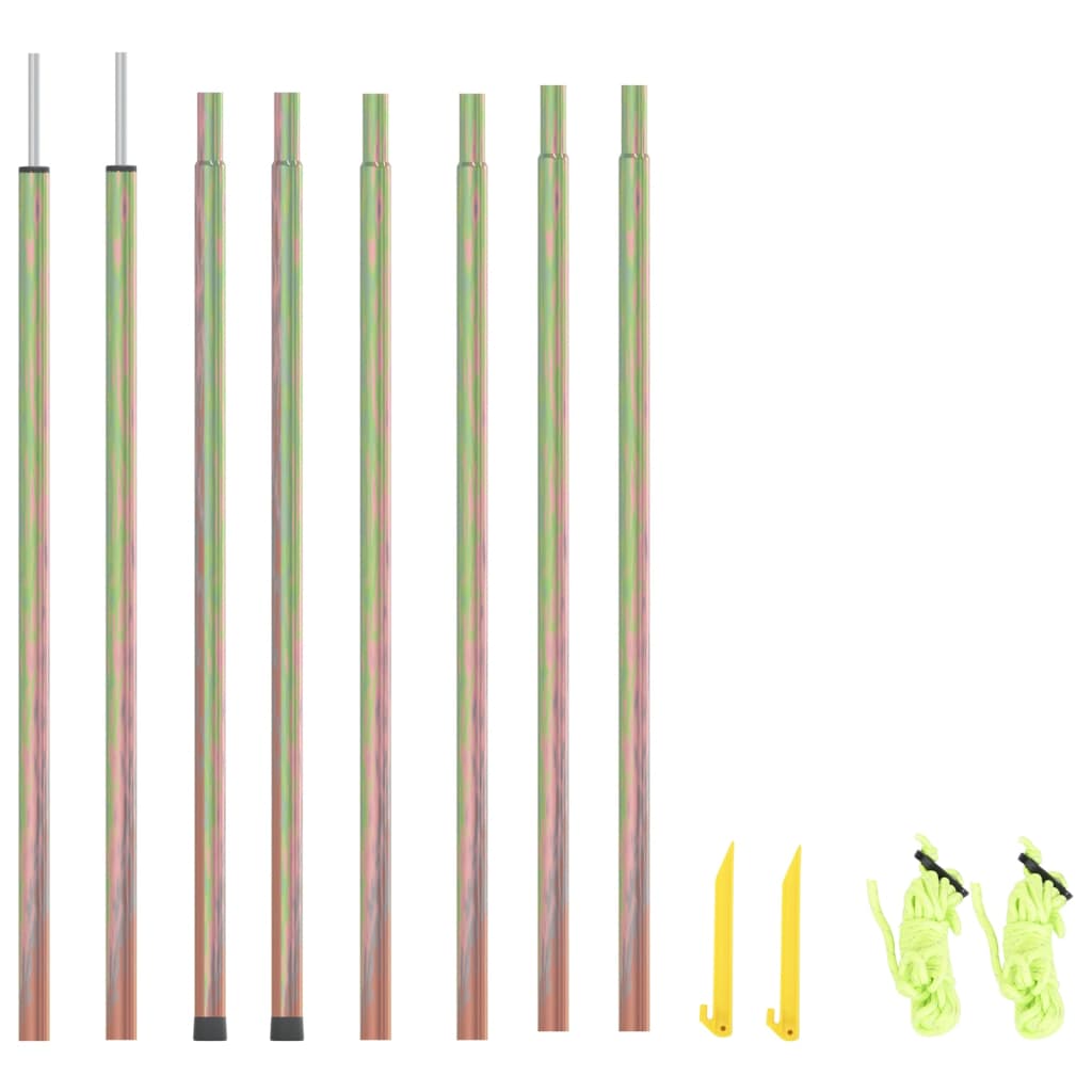 vidaXL Sonnensegel Stange 200 cm Verzinkter Stahl