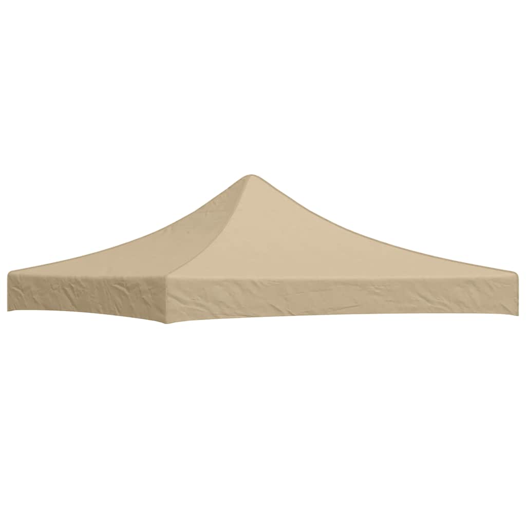 vidaXL Partyzelt-Dach 3x3 m Beige 270 g/m²