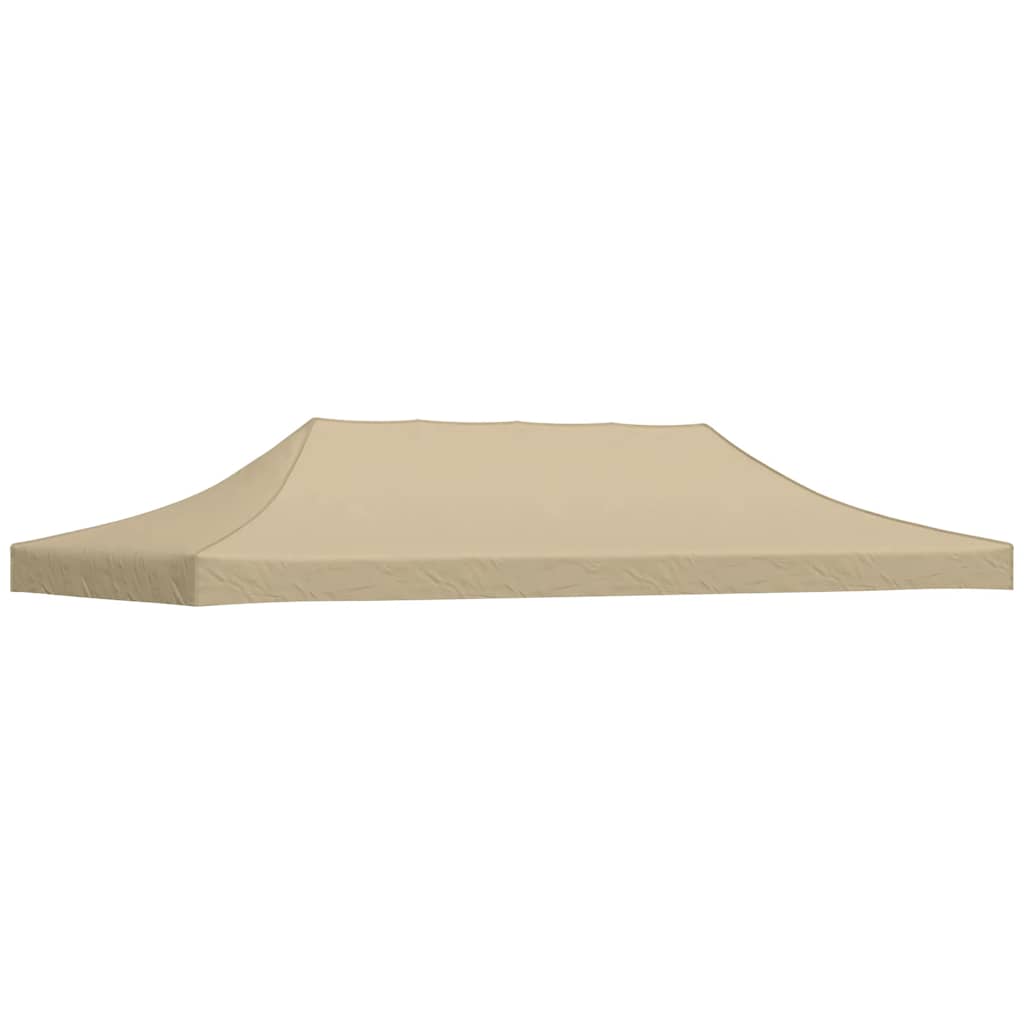 vidaXL Partyzelt-Dach 3x3 m Beige 270 g/m²