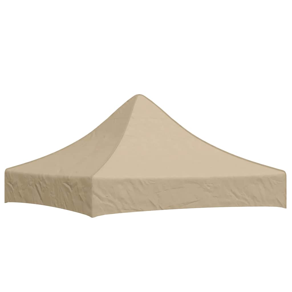 vidaXL Partyzelt-Dach 3x3 m Beige 270 g/m²
