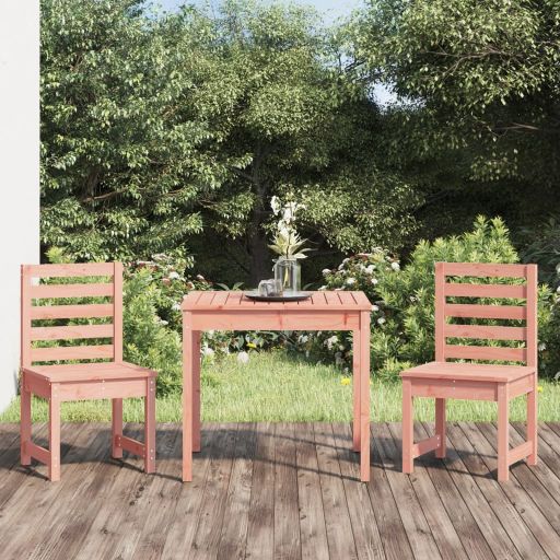 vidaXL 3-tlg. Garten-Bistro-Set Massivholz Kiefer