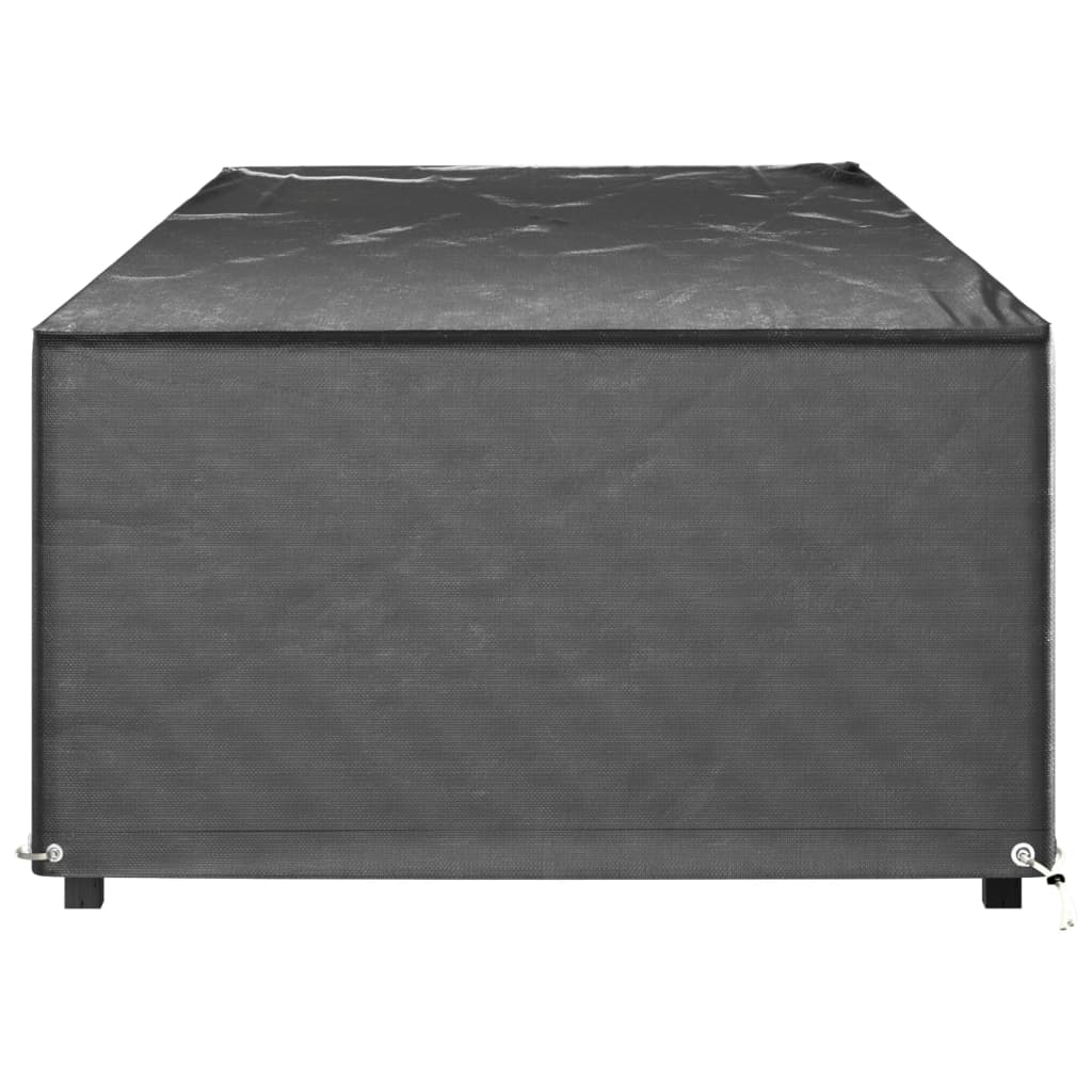 vidaXL Abdeckungen für Sonnenliegen 2 Stk. 12 Ösen 205x75x40 cm