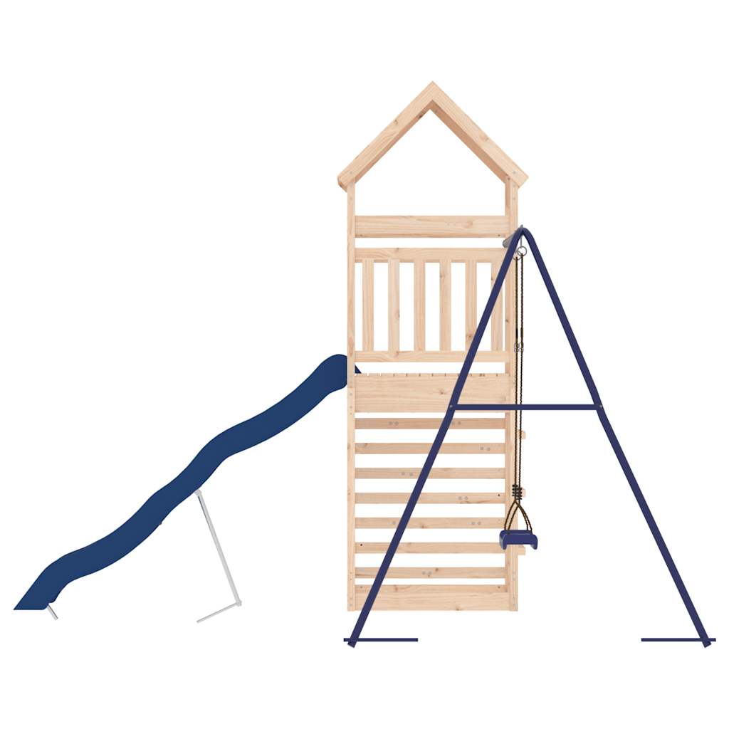 vidaXL Spielturm Massivholz Kiefer
