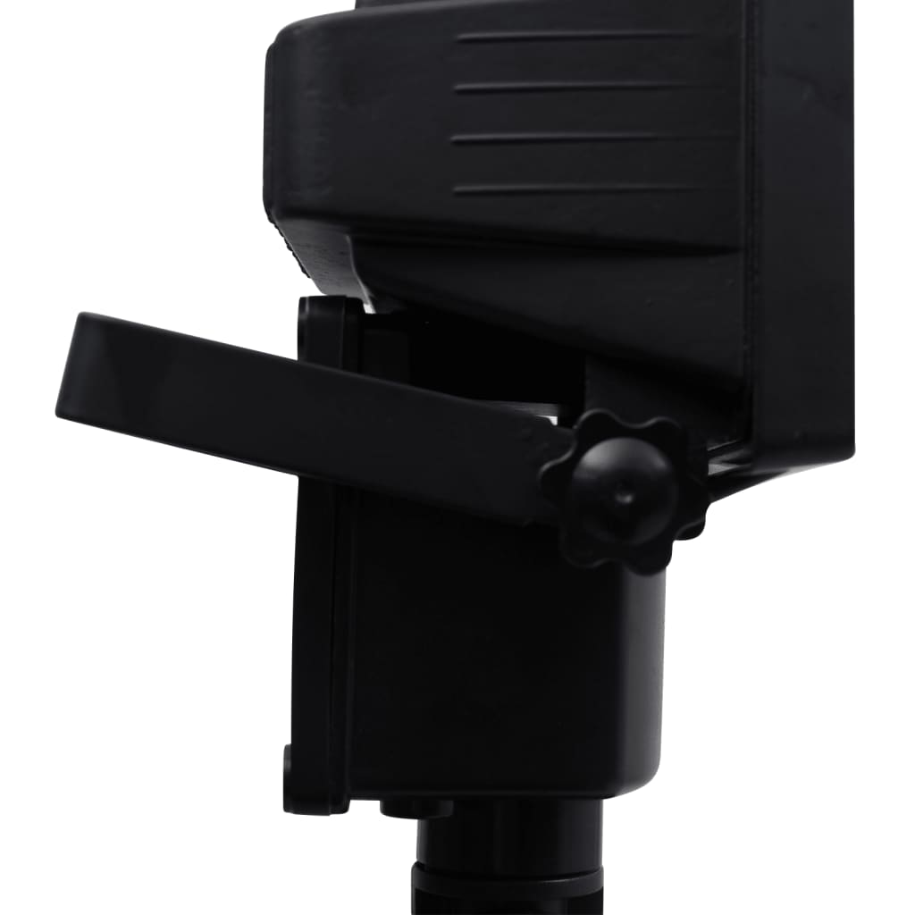 vidaXL LED-Gartenstrahler Solar mit Bewegungsmelder Schwarz