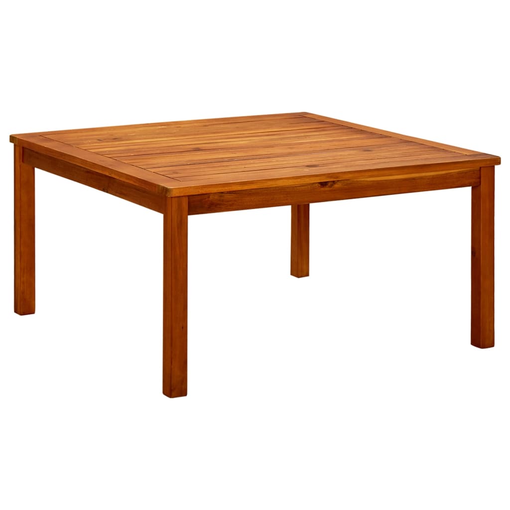 vidaXL Garten-Couchtisch 45x45x36 cm Massivholz Akazie