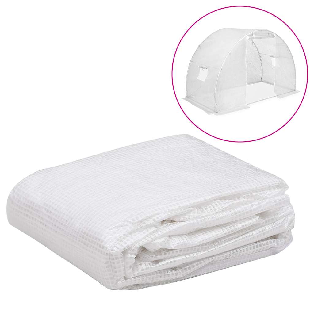 vidaXL Ersatzabdeckung für Gewächshaus (4,5 m²) 300x150x200 cm Grün