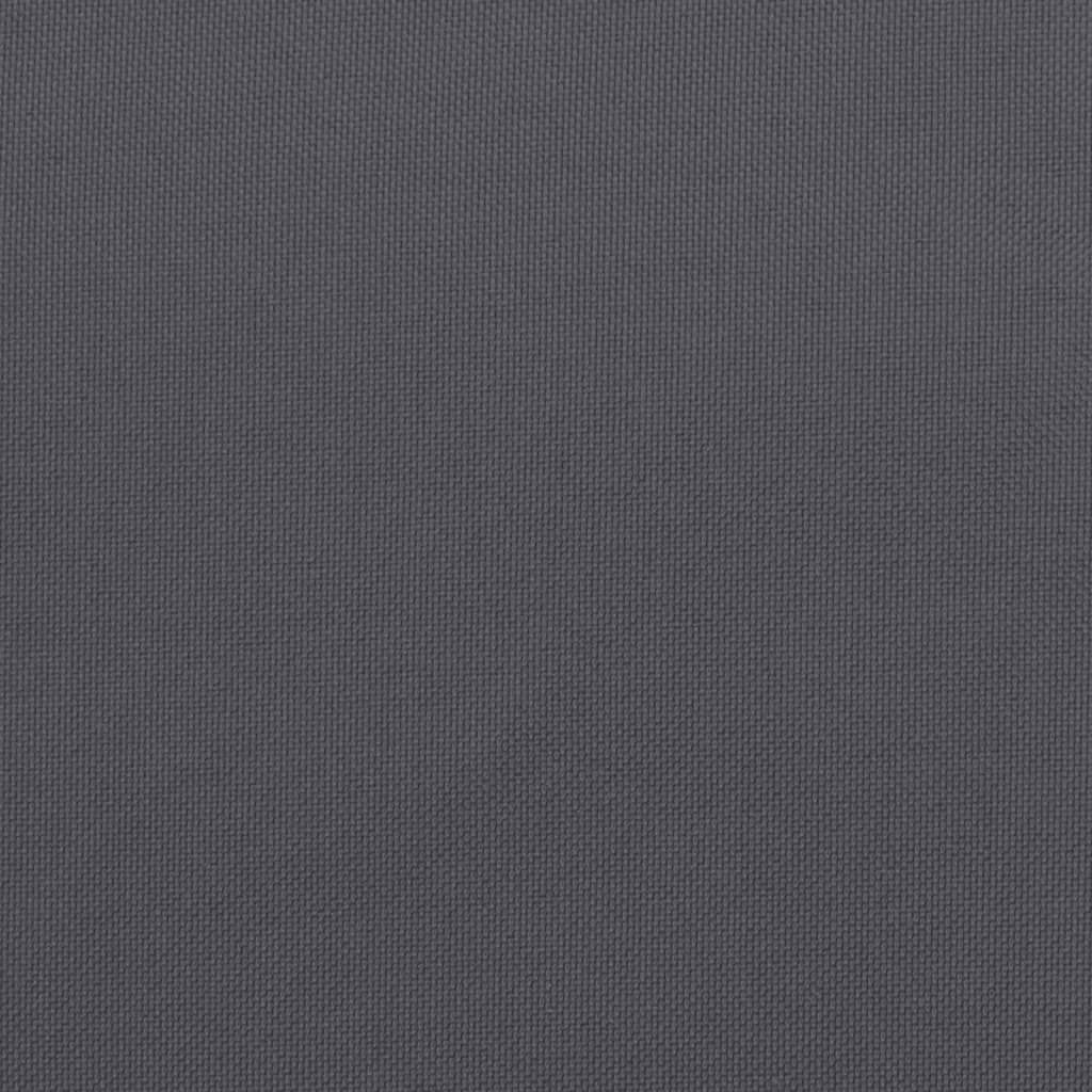 vidaXL Gartenbank-Auflage Anthrazit 110x50x7 cm Oxford-Gewebe