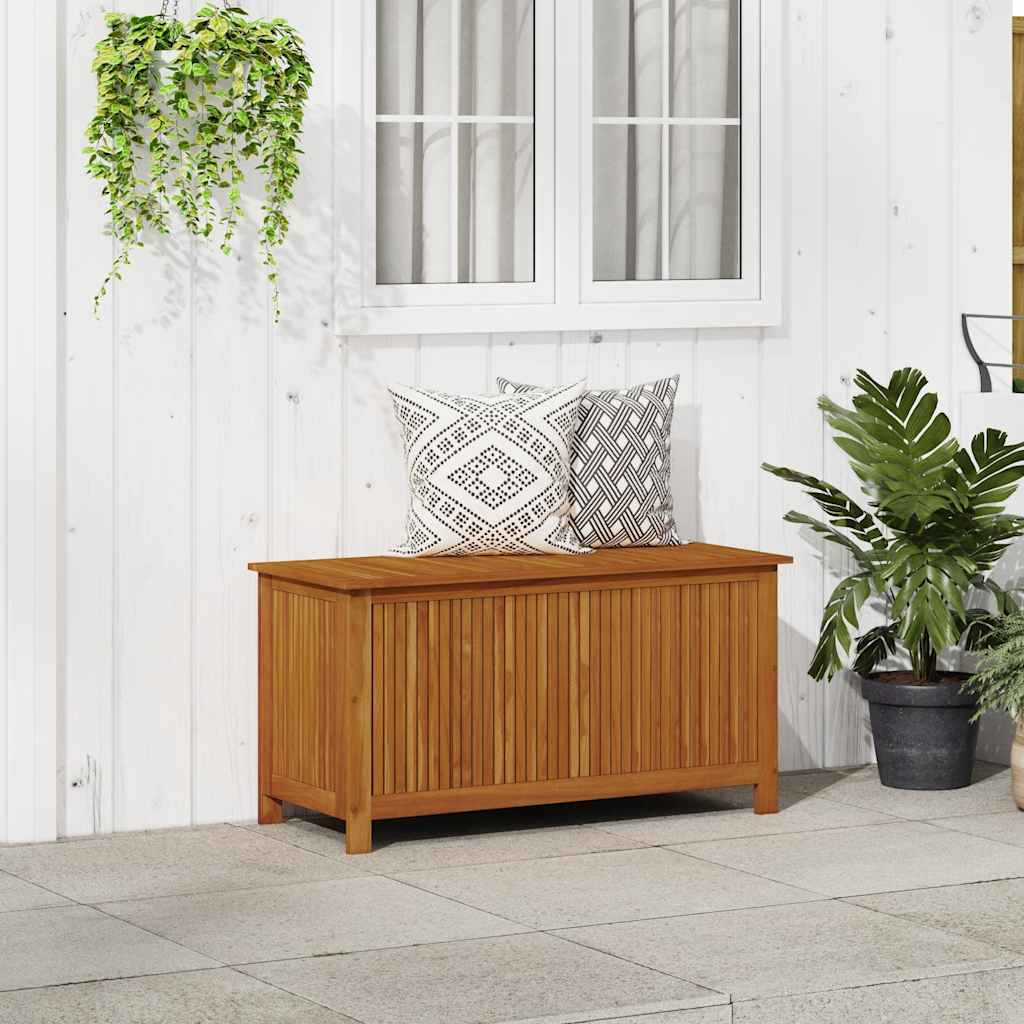 vidaXL Gartenbox 90x50x58 cm Massivholz Akazie