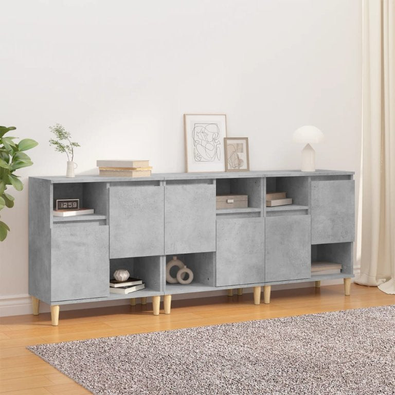 vidaXL Sideboards 2 Stk. Weiß 60x35x70 cm Holzwerkstoff