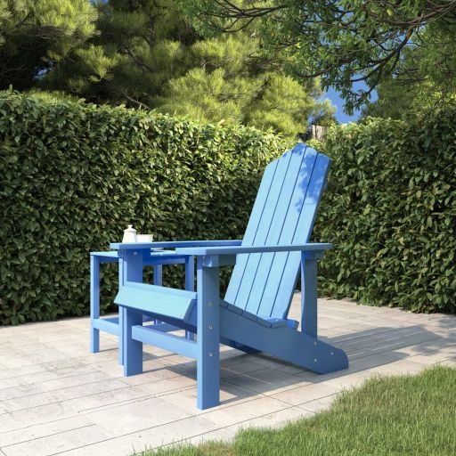 vidaXL Adirondack-Gartenstühle 2 Stk. HDPE Weiß