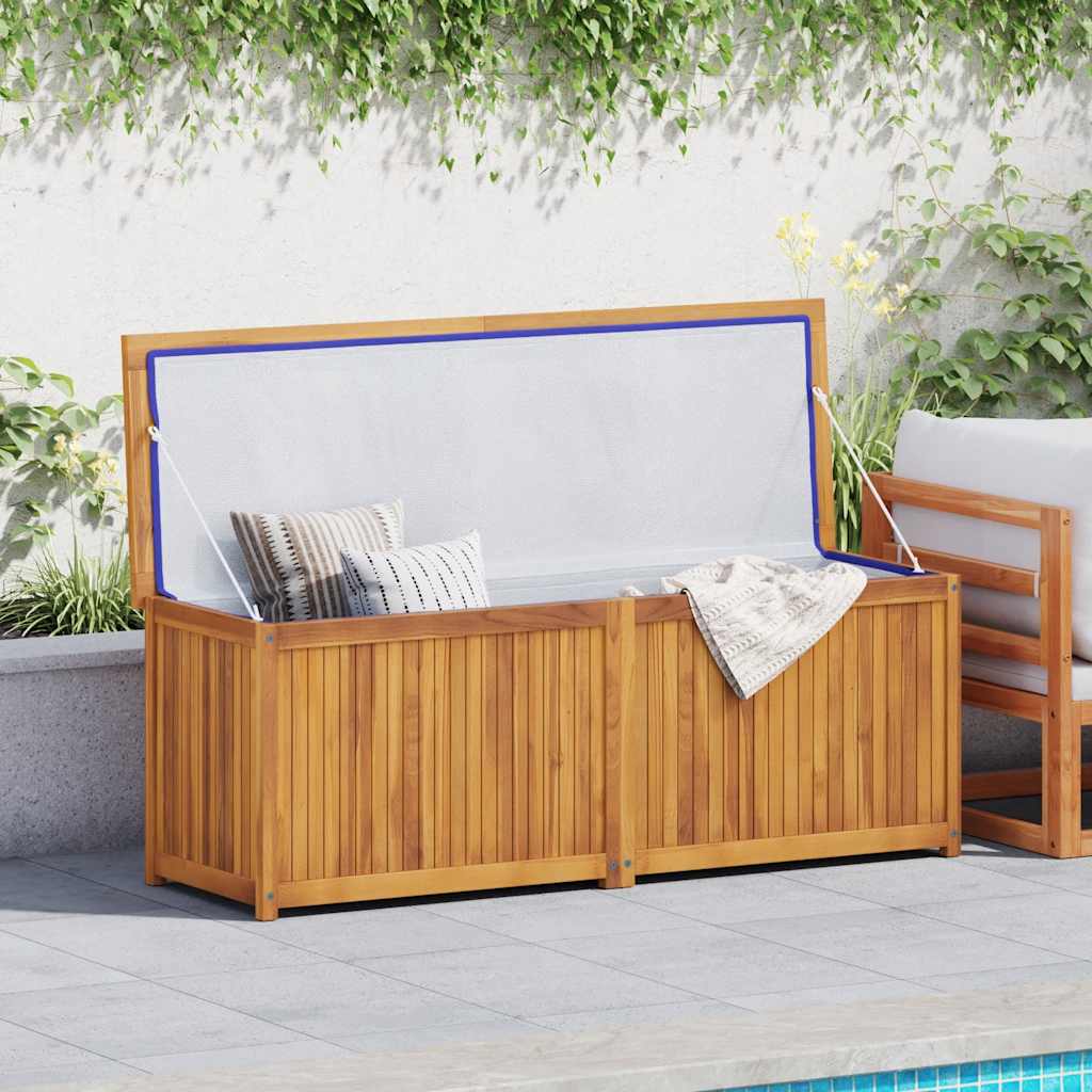 vidaXL Gartenbox 60x50x58 cm Massivholz Teak