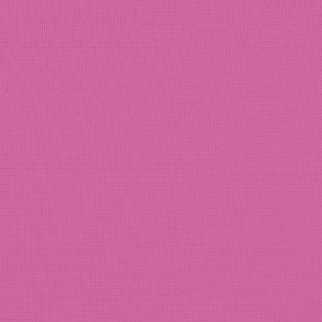vidaXL Palettenkissen 7-tlg. Rosa Stoff