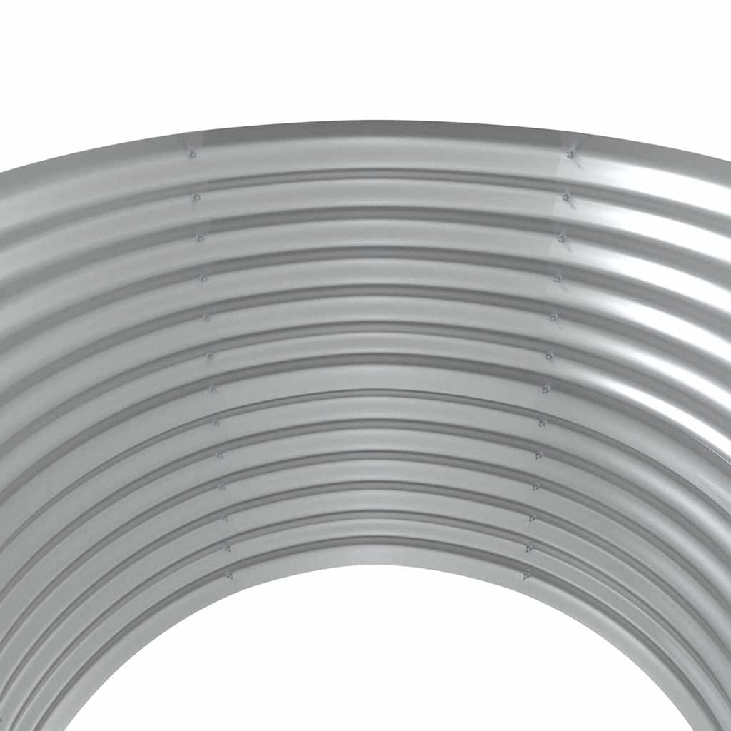 vidaXL Hochbeet Verzinkter Stahl 100x100x68 cm Grün