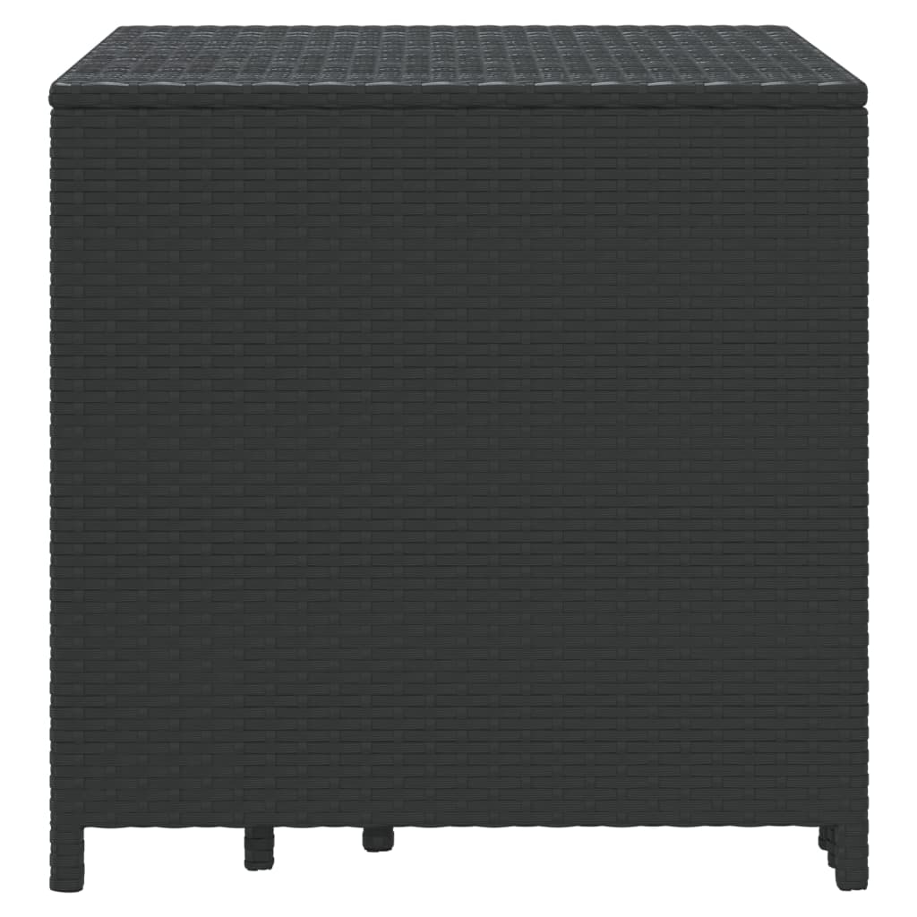vidaXL Satztische 3 Stk. Schwarz Poly Rattan