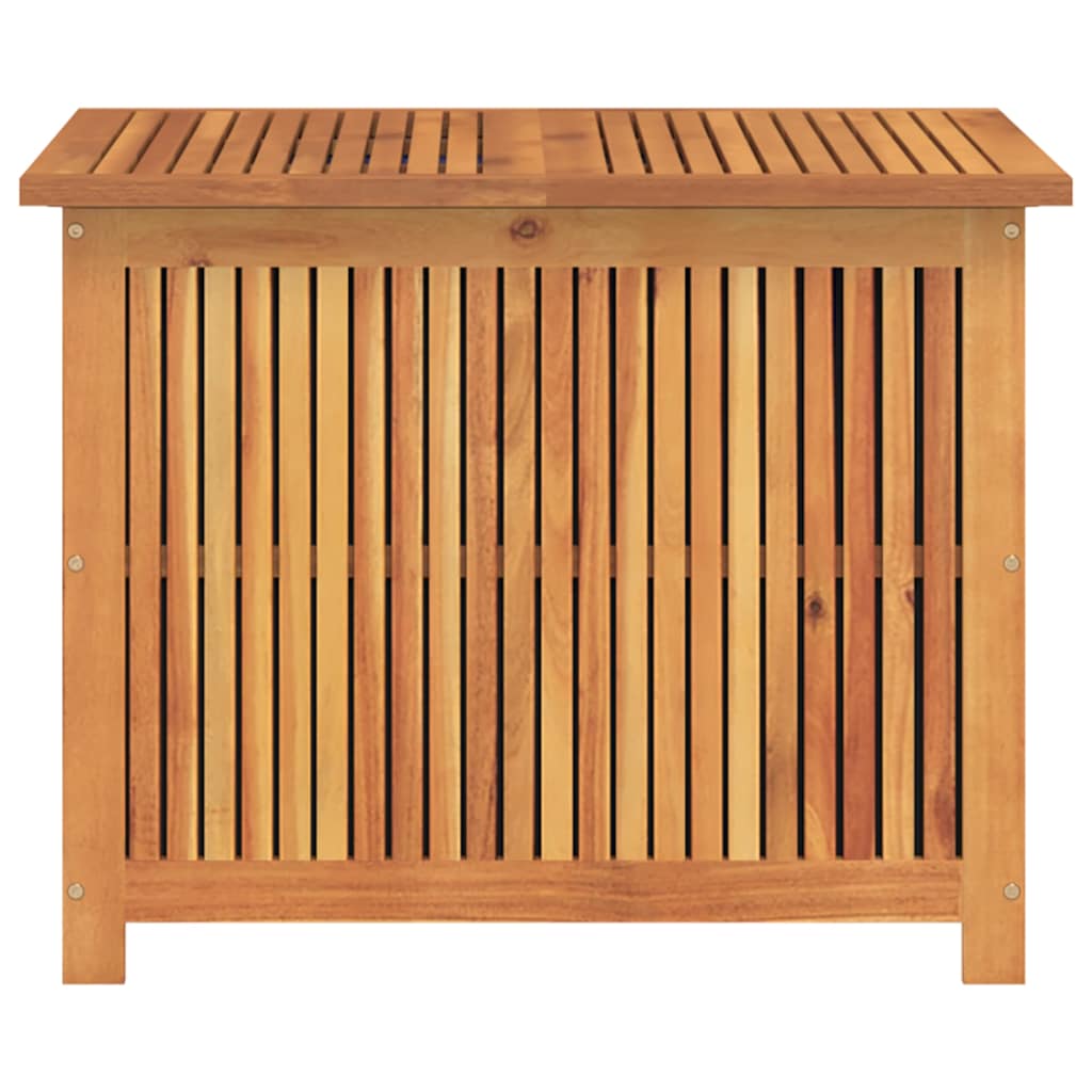 vidaXL Gartenbox 75x75x58 cm Massivholz Akazie