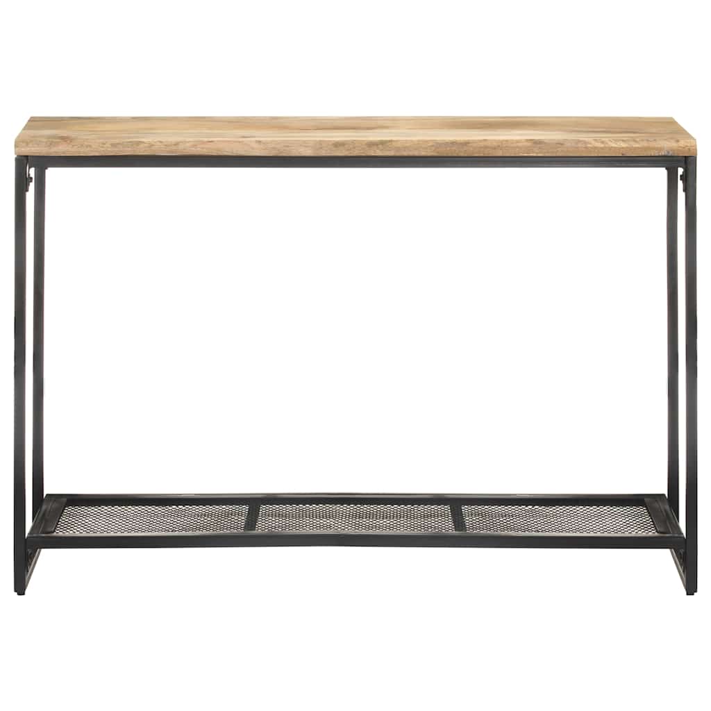 vidaXL Konsolentisch 110x35x75 cm Mango Massivholz