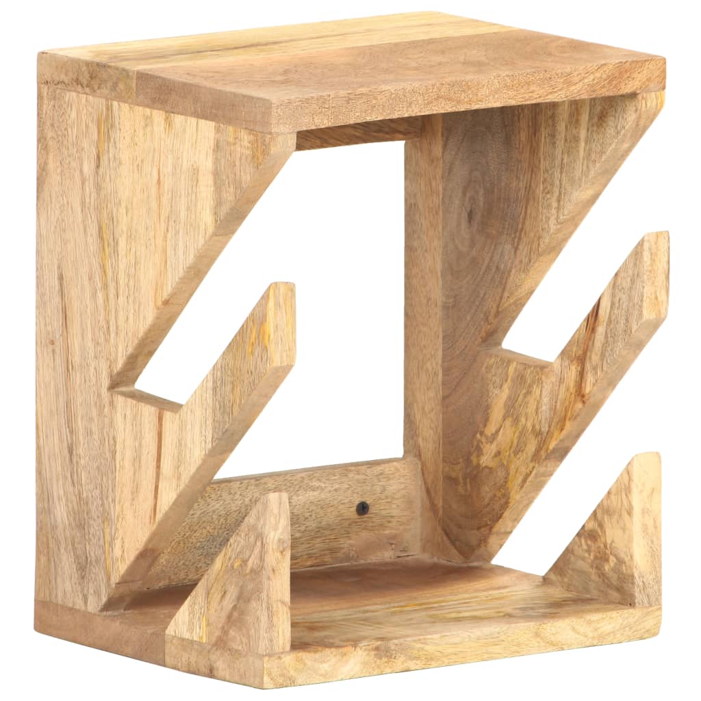 vidaXL Skateboard Wandhalter 25x20x30 cm Mango Massivholz