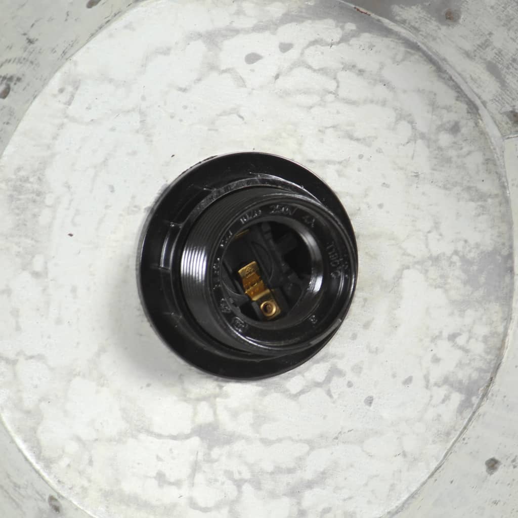 vidaXL Hängelampe Industriestil 25 W Silbern 109 cm E27