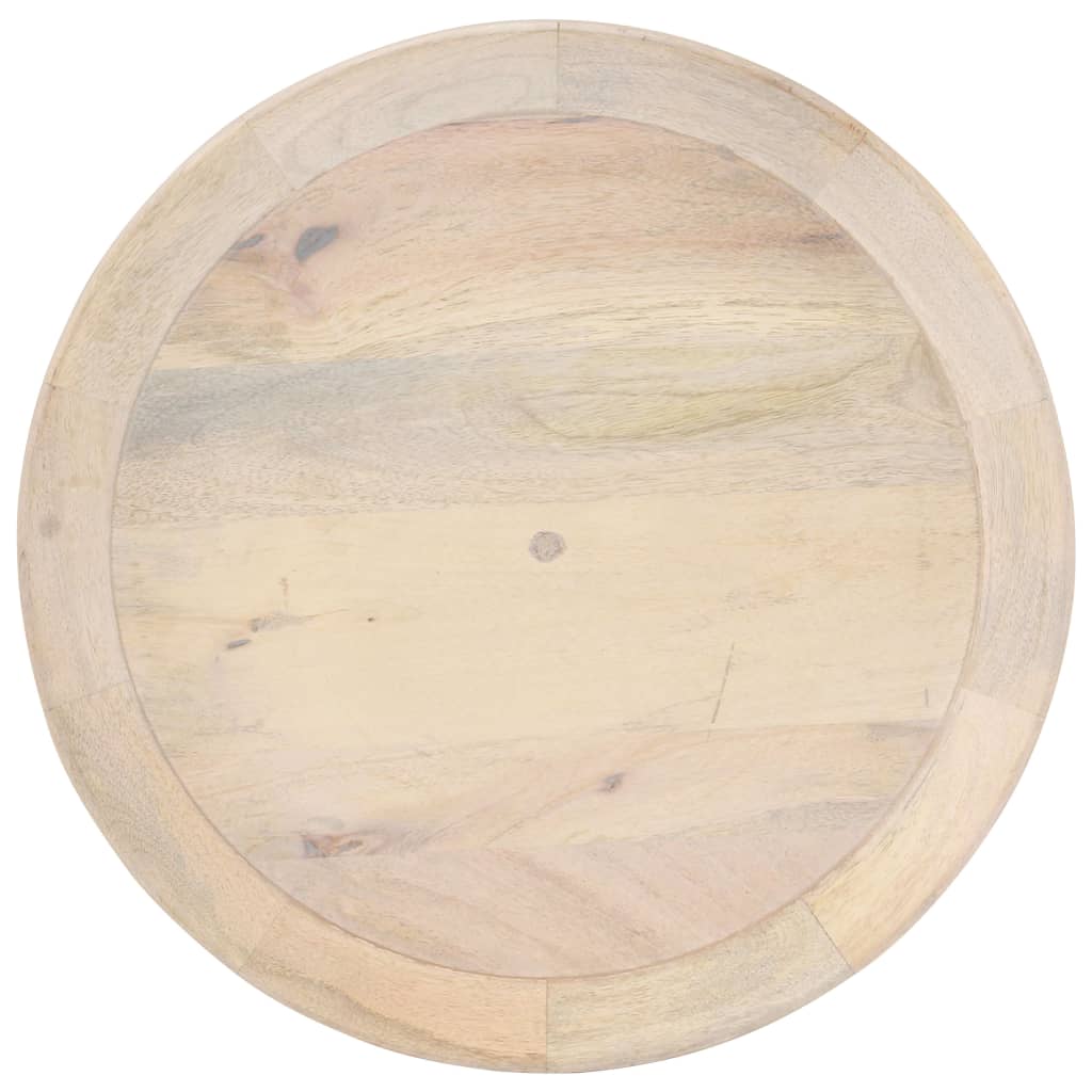 vidaXL Beistelltisch Ø50x55 cm Mango Massivholz