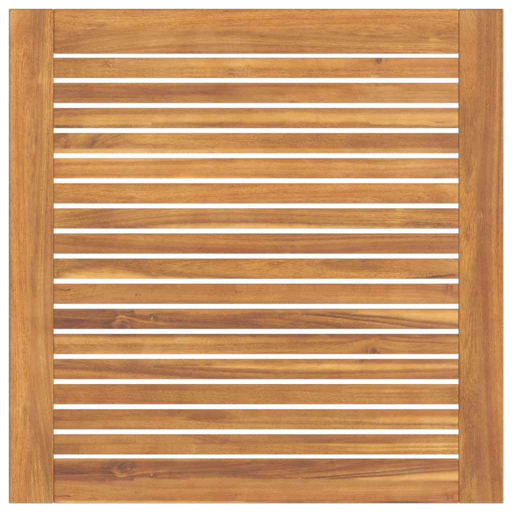 vidaXL 3-tlg. Garten-Essgruppe Massivholz Akazie