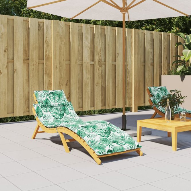 vidaXL Sonnenliegen-Auflage Anthrazit 186x58x4 cm Oxford-Gewebe