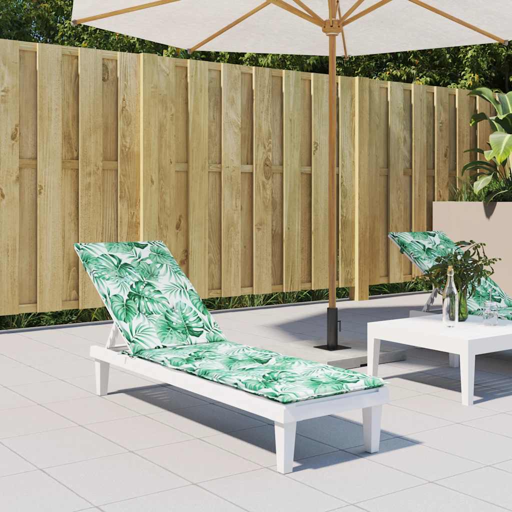 vidaXL Liegestuhl-Auflage Anthrazit (75+105)x50x4 cm