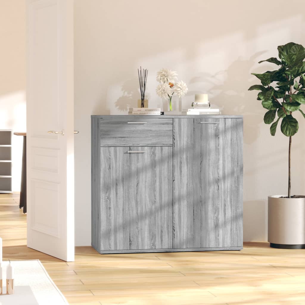 vidaXL Sideboard Weiß 160x36x75 cm Holzwerkstoff