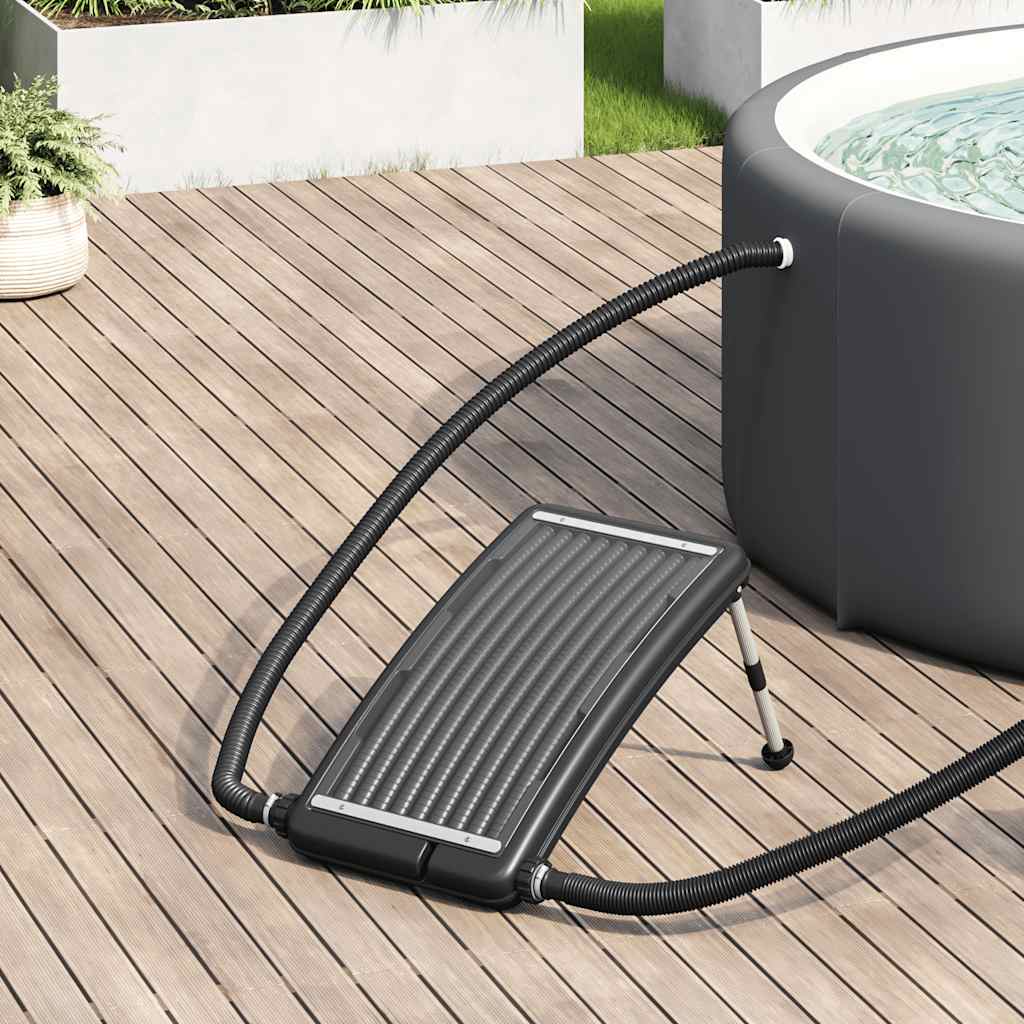 vidaXL Gebogene Solar-Heizpaneele für Pool 2 Stk. 110x65 cm