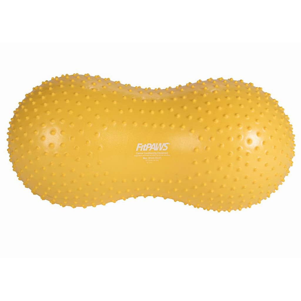 Balance-Kissen für Hunde Trax Peanut 40 cm Gelb