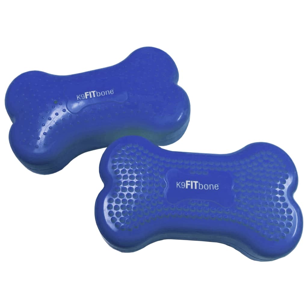 Balance-Kissen für Haustiere Mini K9FITbone 2 Stk. 29x16,5x6 cm Blau