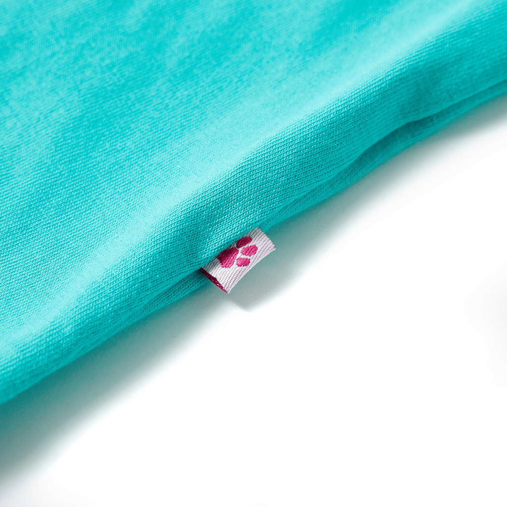 Kinder-T-Shirt Minzgrün 92