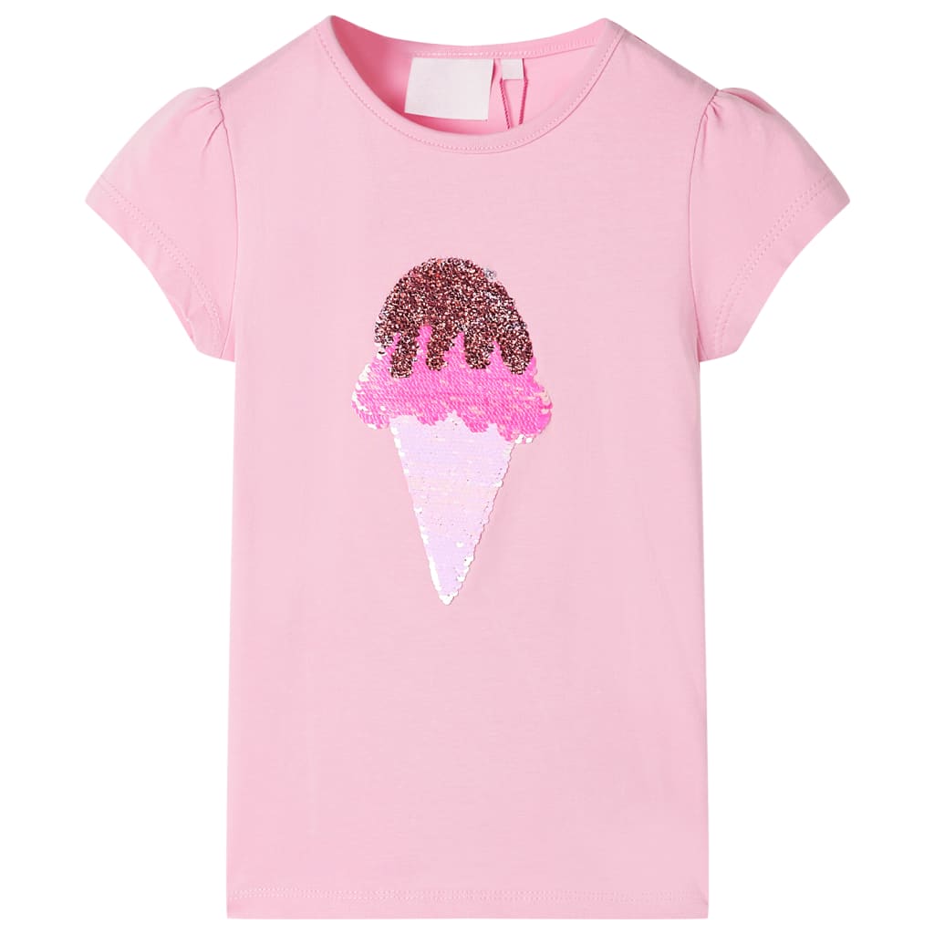 Kinder-T-Shirt Neongelb 92