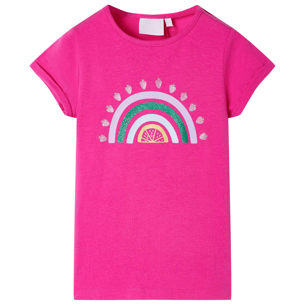 Kinder-T-Shirt Lila 92